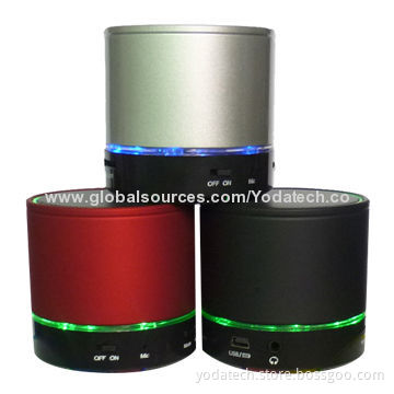 Double LED shining light Bluetooth speaker